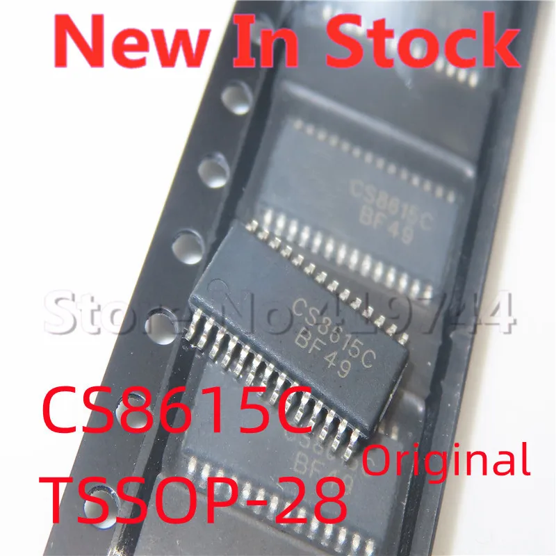 5ks/šarža CS8615C CS8615 TSSOP-28 SMD 15W Stereo Class D Audio zosilňovač IC na sklade nový pôvodný IC