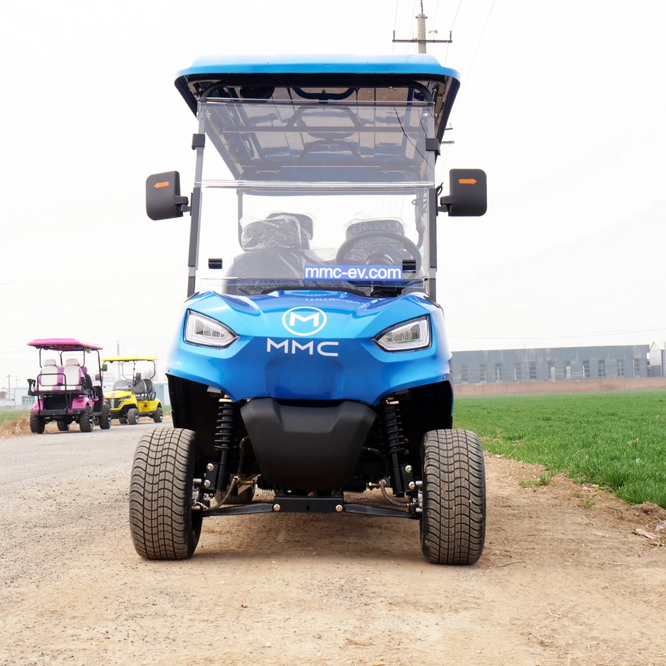 5KW 72V AC Motor Golf Buggy Electric Golf Car Buggy Rýchle rýchlosť 4 6 SEATER ELEKTRICKÁ 60 V LITHIUNÁ BATTERS GOLF CART