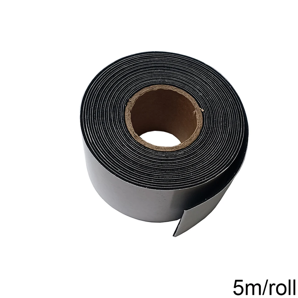 5m/roll Consumable Car Vinyl Film Squeegee 5 cm Felt Edge čierna handrička Squeegee náhradné plslo pre batolo