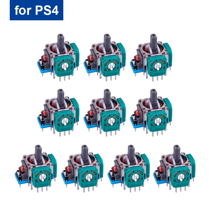 5pcs 10ks 3D analógový joystick Sensor Modul Potentiometer palca palca pre Sony PlayStation 4 PS4 PRO OPRAVNÉ ČASŤ OPRAVY