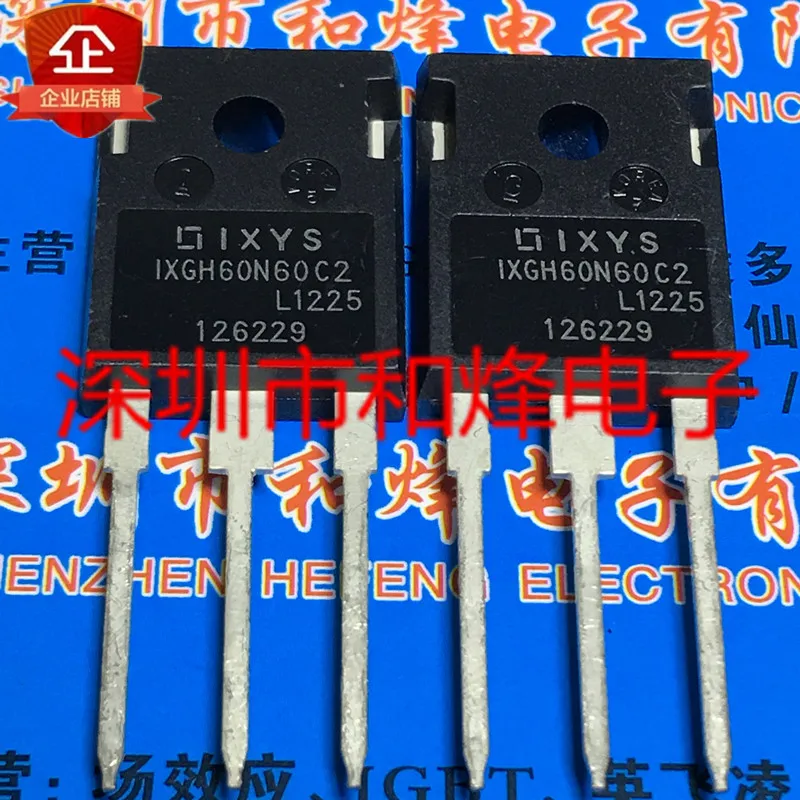 5PCS-10PCS IXGH60N60C2 TO-247 600V 75A Dovážané originálne najlepšie kvality na sklade Fast Shipping