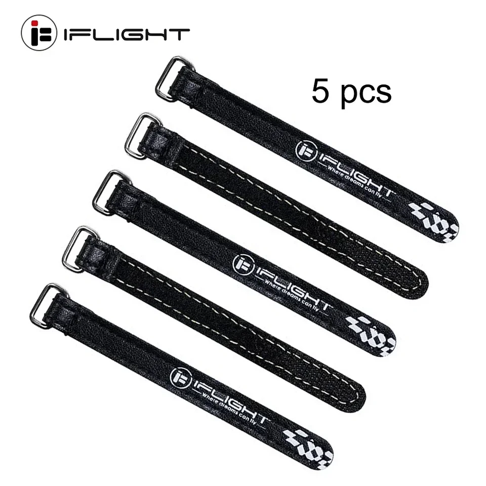 5pcs 10x100 mm / 10x130mm iflight Magic Sticker Tape Nylon Lipo Battery Rap Reel Repast Remeable Cable Wrap pre batériu FPV RC