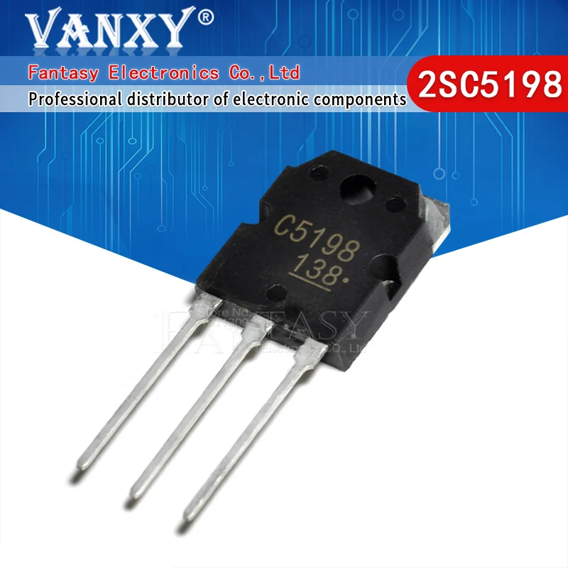 5PCS 2SC5198 TO-3P C5198 TO3P 2SA1941 A1941 2SA1264 A1264 2SC3181 C3181 2SA1694 A1694 2SC4467 C4467 C3856 2SC3856 2SA1492