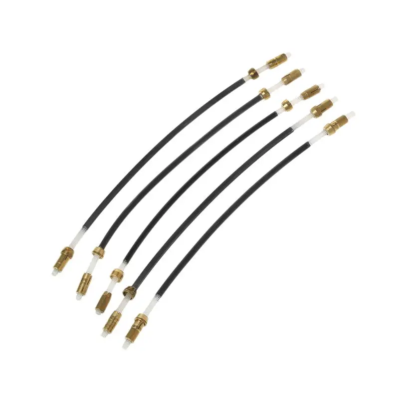 5pcs 4/4 husľový nylonový chvostový chvost na zadný zadok na zadnú verziu črevného kábla Tailcord