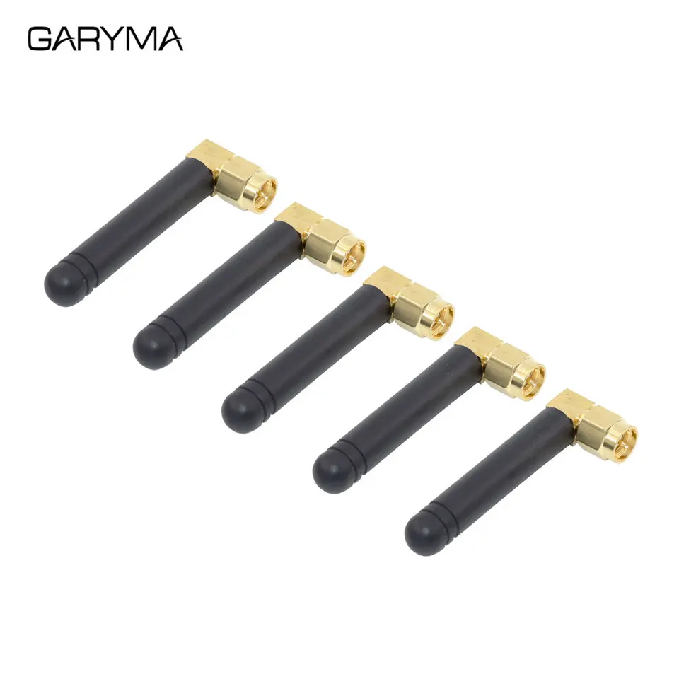 5pcs 433 MHz Smerová antana SMA Mužský konektor nepremokavý GPRS GPRS anténa Mini PCI Card Cater Adapter Network Router
