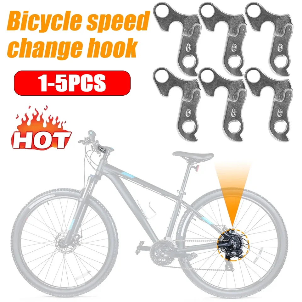 5pcs bicykel bicykel zadná prehadzovacia hák s dvom