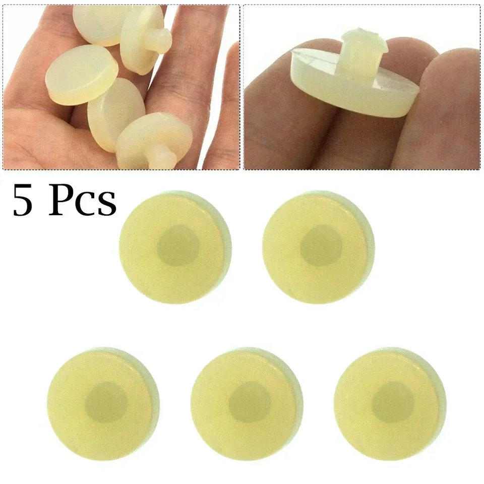 5pcs Brzdenie Svetlo Roztok pufra Cushion Gumber 32876-36000 Spojka brzdovej brzdovej brzdovej brzdovej pedálovej pedálovej podložky pre Hyundai Elantra
