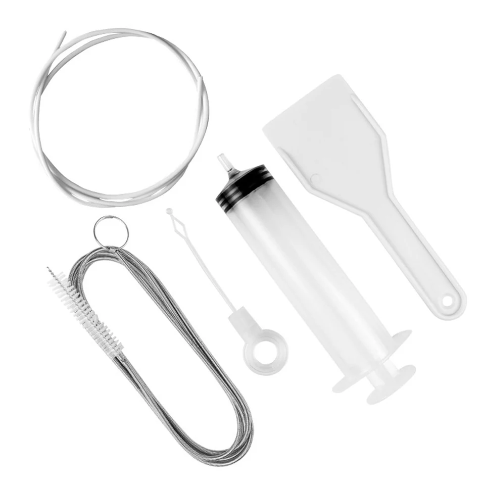 5pcs Chladnička Odtoková čistá kefka na umývanie kefy Suká injekčná striekačka Hadicová chladnička Čistiaca palica Stick Bucht