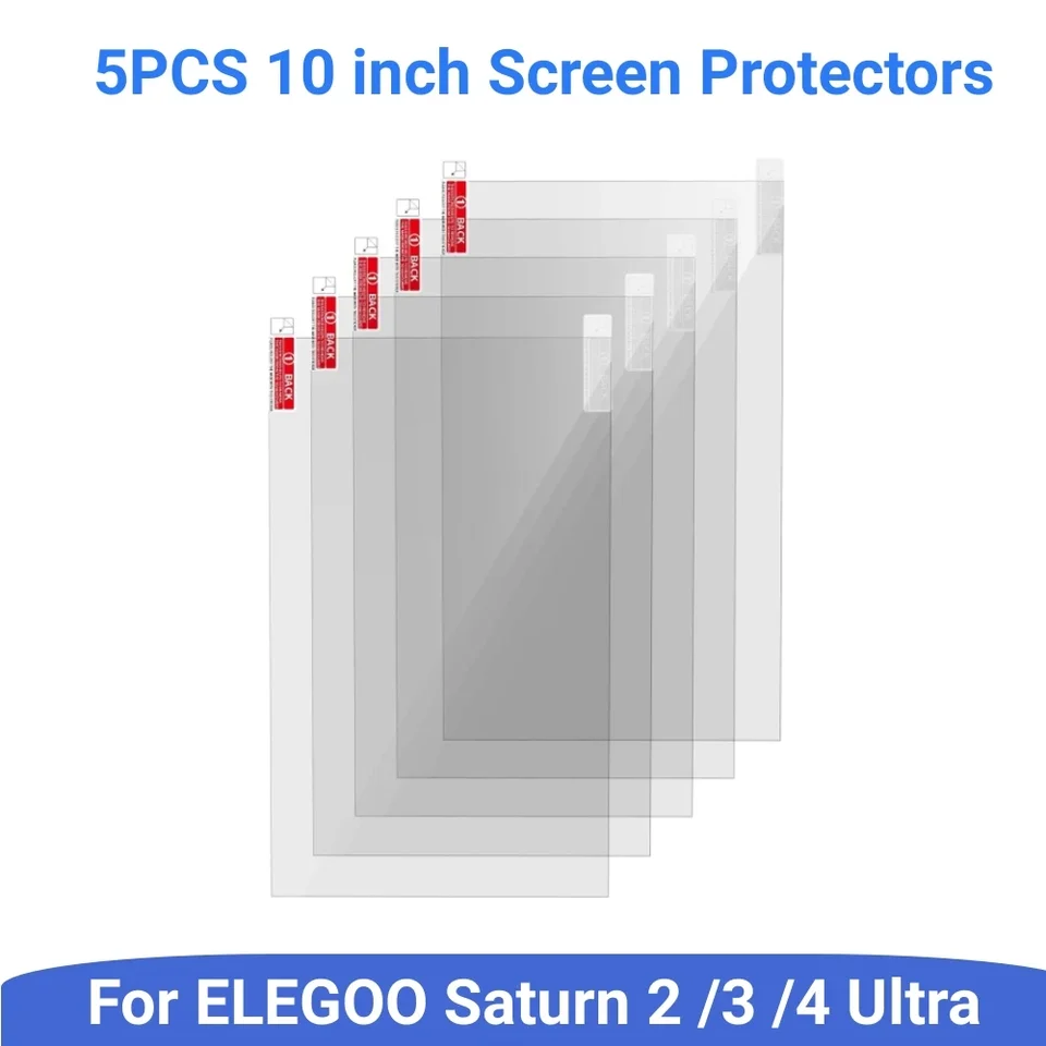 5pcs chránič obrazovky pre Elegoo Saturn 3 Ultra 8k 12k Saturn 4 LCD živica 3D tlačiareň Proti Scratch Protective Film Actle