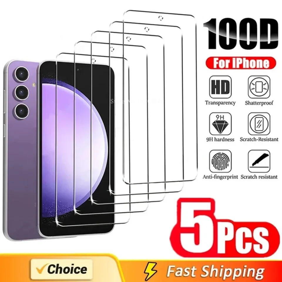 5pcs chránič obrazovky pre Samsung A55 A15 A54 A34 A13 A14 A53 A52 A12 A33 A52S A32 A35 A71 A72 A51 A51 A22 S10E S20fe