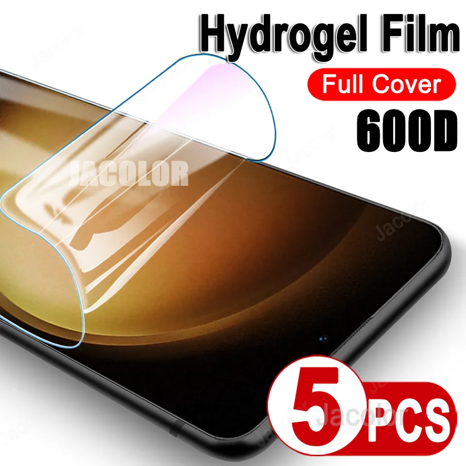 5pcs Full Cover Hydrogel Film pre Samsung Galaxy S23 Plus Ultra S 23 23 23ll 23UTRA 23UTRA WATER GEL OBRADENIE NIE ZÁKLADNÉ