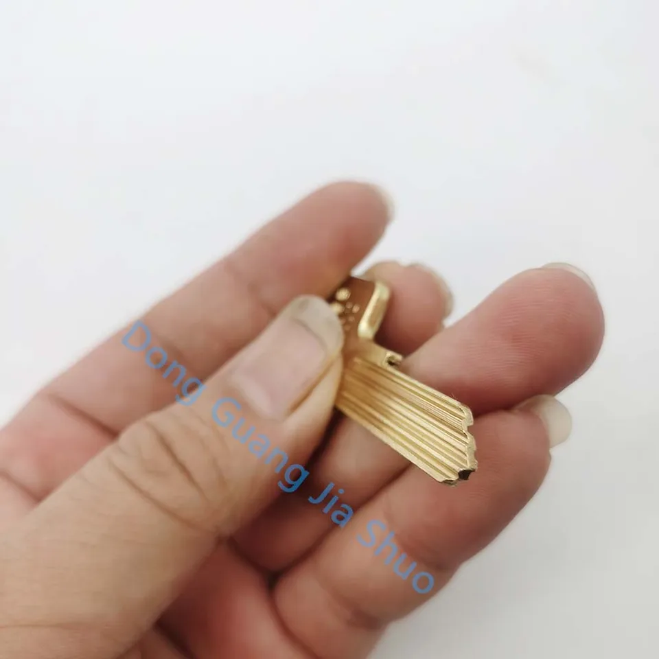 5pcs JS 2308 Kľúčové embryo nemecký kľúč viacerých slotov v tvare zubov Embryo Locksmith Expert Nový model
