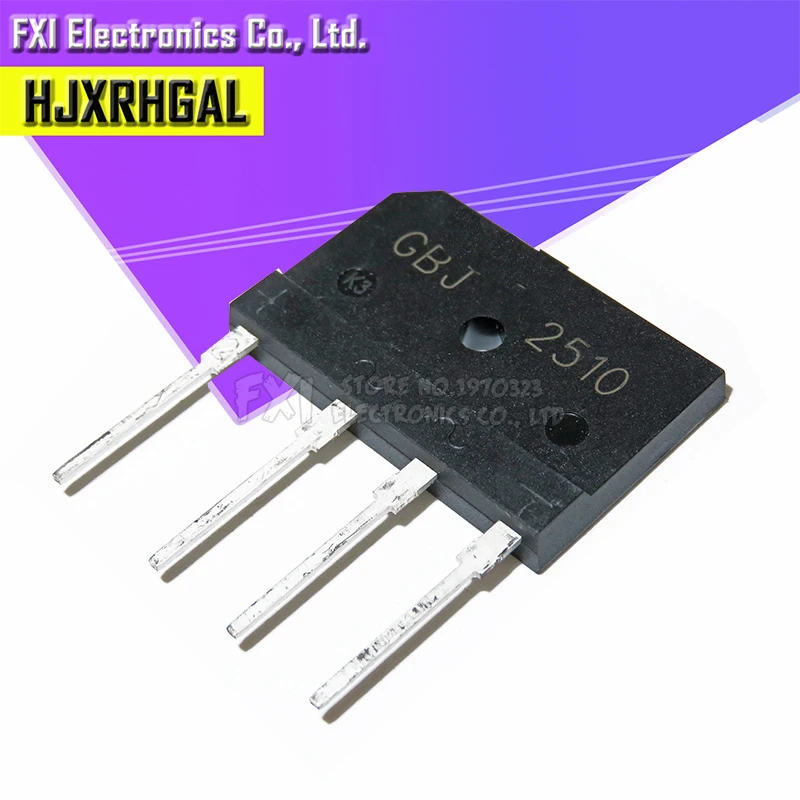 5pcs KBJ2510 GBJ2510 25A 1000V most usmerňovač nový originál