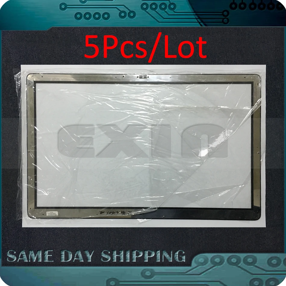 5pcs/lot LCD sklo pre 27 '' Cinema Display A1316 Thunderbolt Display A1407 LCD Screen Front Glass 922-9919 922-9344
