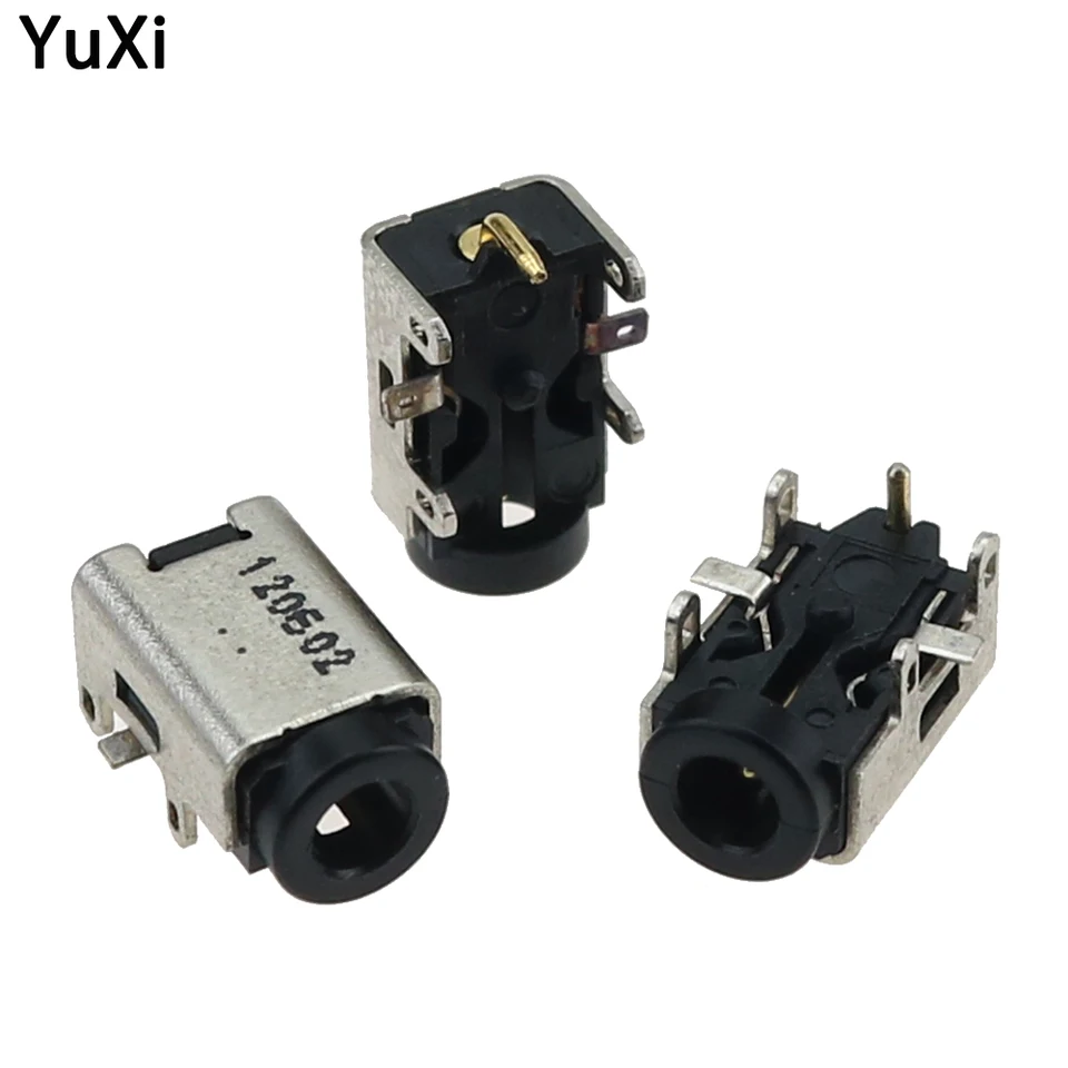5pcs Nový konektor DC Power Jack Socket Socket pre ASUS EEE PC 1001PXD 1015PEM 1015PW 1215B 1018P PC PC Nabíjací port notebook