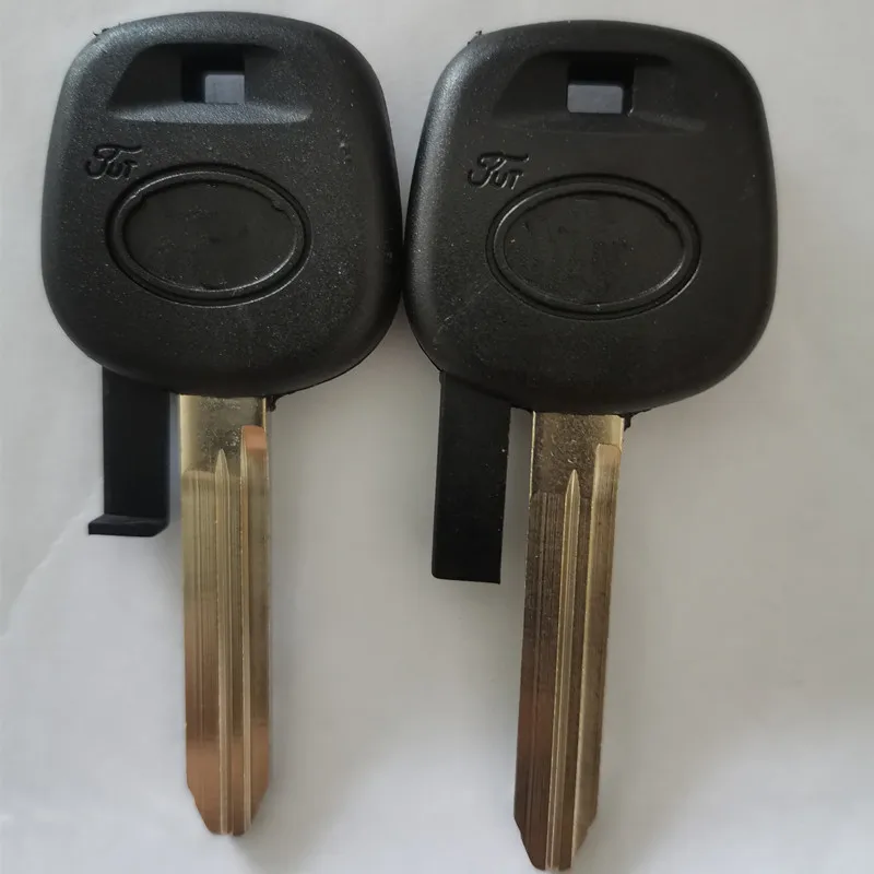 5pcs náhradný transpondér kľúča puzdro FOB pre Toyota Rav4 Prado Corolla Yaris Highlander Camry Unut Toy47