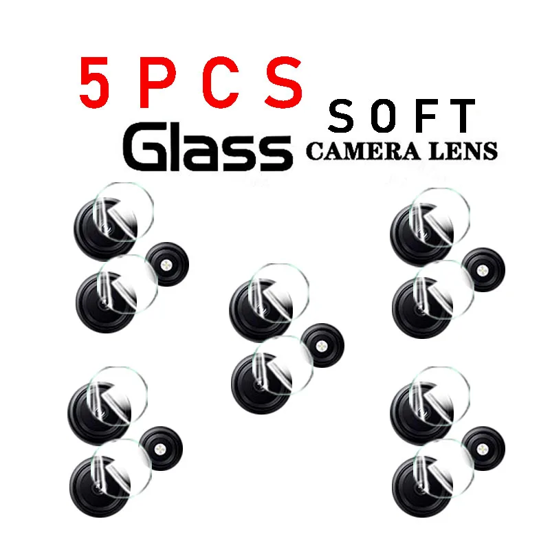 5pcs ochranné mäkké sklo pre Xiaomi Redmi 12 5G 4G C Camera Objektív obrazovky Film Chrániče obrazovky On Note 12 Pro 11 10 9 8 10c 12c 10a