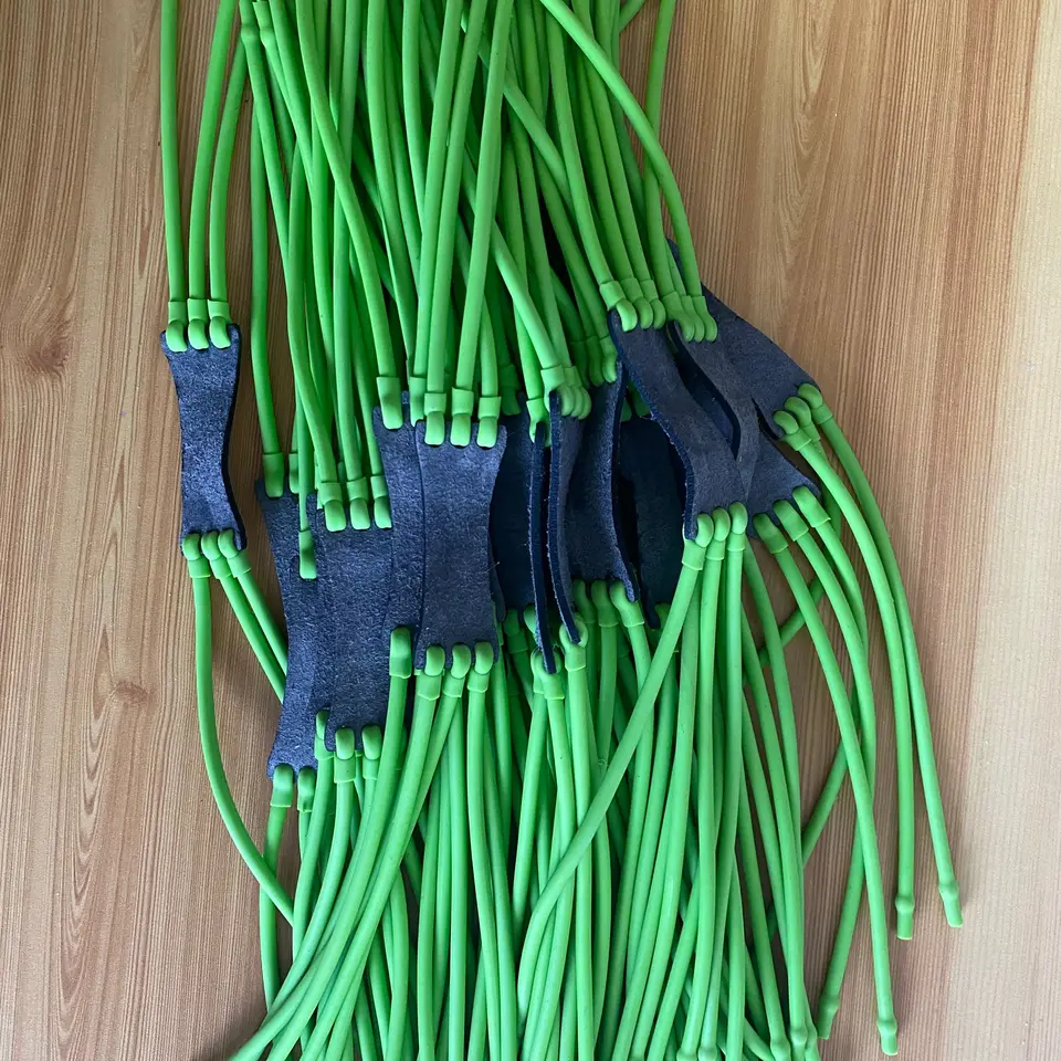 5pcs Slingshot náhradné pásmo 3 karty Hunting Slingshot Gum Gum Elastic Gume Band Match Steel Mud Ball na lov