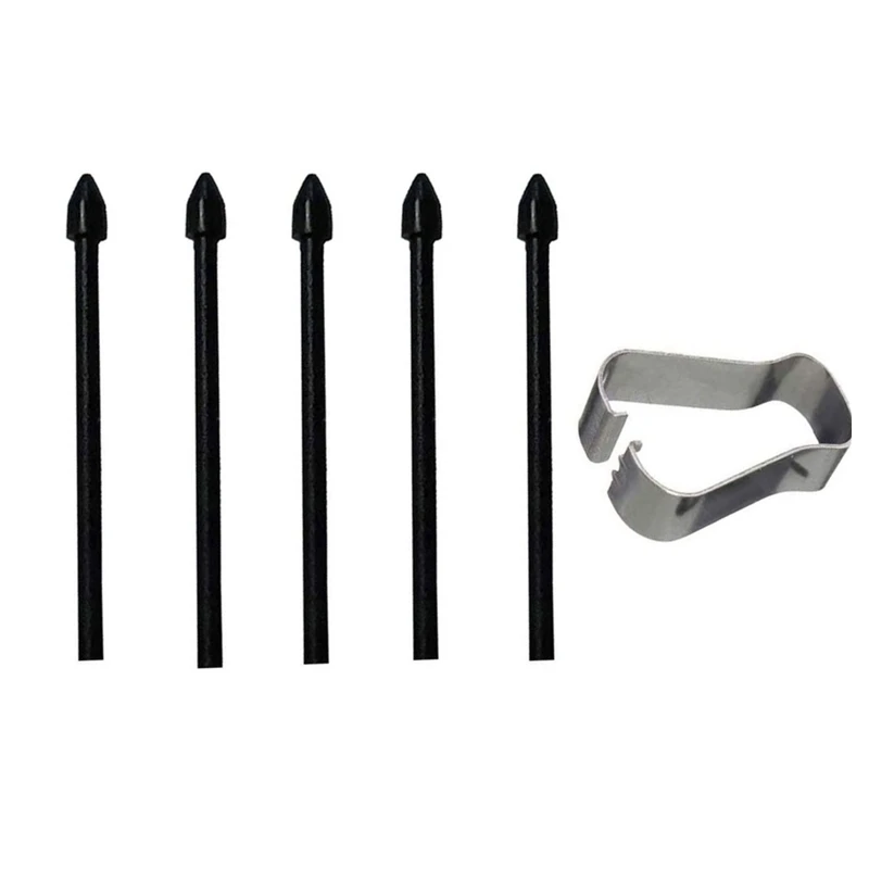 5pcs stylus hroty pre Samsung Galaxy S24 Ultra S23 Ultra Tab S9 Tab S8 S Pen NIB s odstránením pinzety dotknutá špička pero