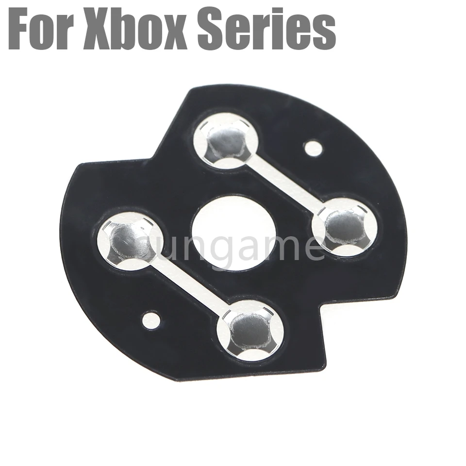 5pcs vodivé filmové nálepka pre XSS XSX Controller Nahradenie D-Pad Button Metal Dome pre Xbox Series X/S