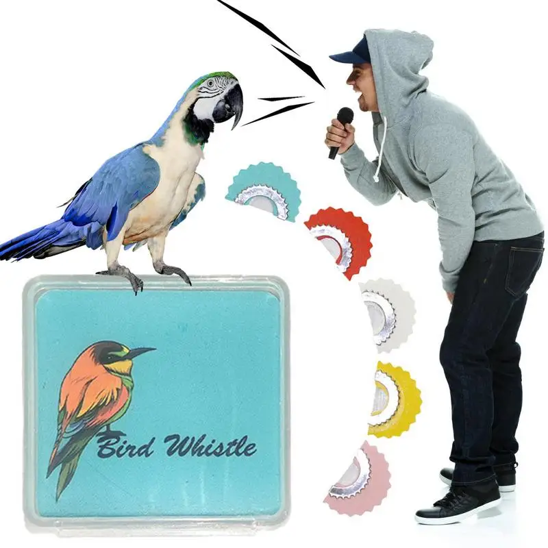 5pcs vták píšťalka Magic Fun Caller Tongue Warbler Originálne kúzlo Tweeting Noisemaker Hračky Triky Gag Bird Behavior Aids