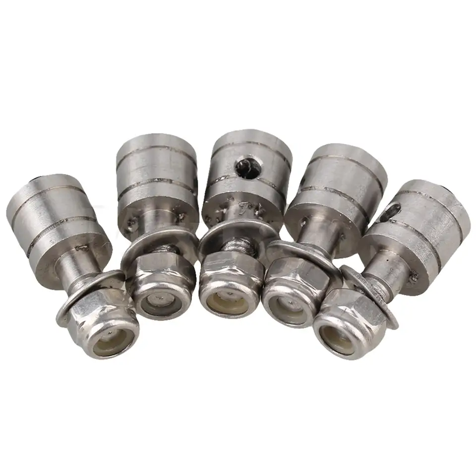 5pcs z nehrdzavejúcej ocele RC Model Model Push Rod Connector Adapter