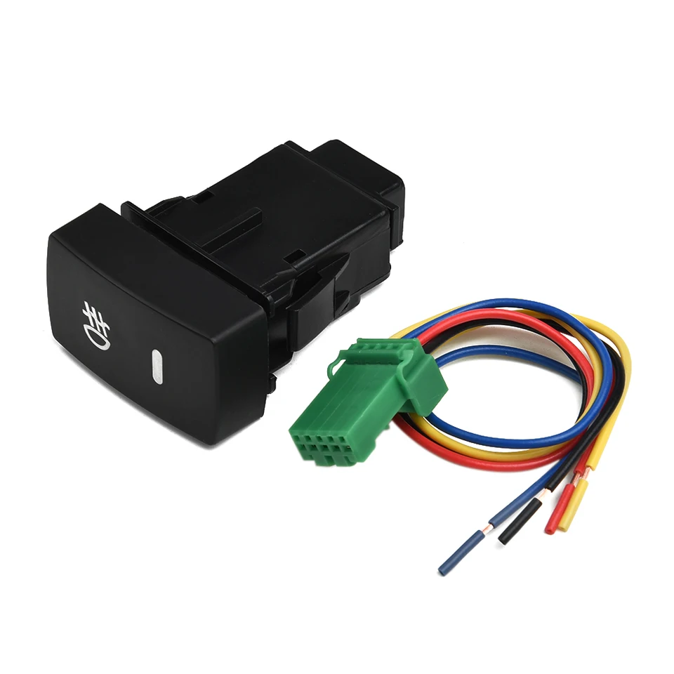 5pin auta LED tlačenie automobilu Hmlové spínač hmly s drôtom pre Civic pre Accord for CRV automobilový interiérový doplnok