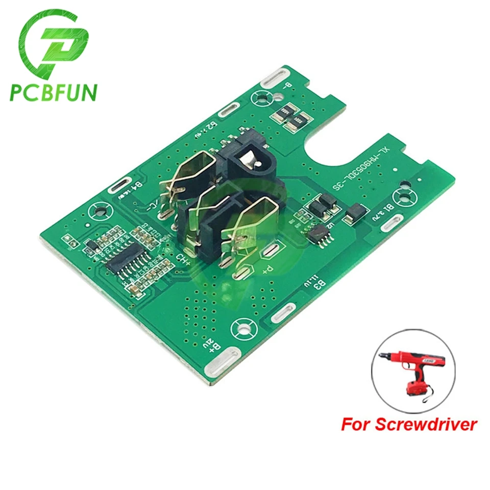 5S 18V 21V 30A Li-Ion Litium Battery BMS 18650 Screwdriver Screwdriver Shura Charger Auto Recovery Board Fit for Dewalt