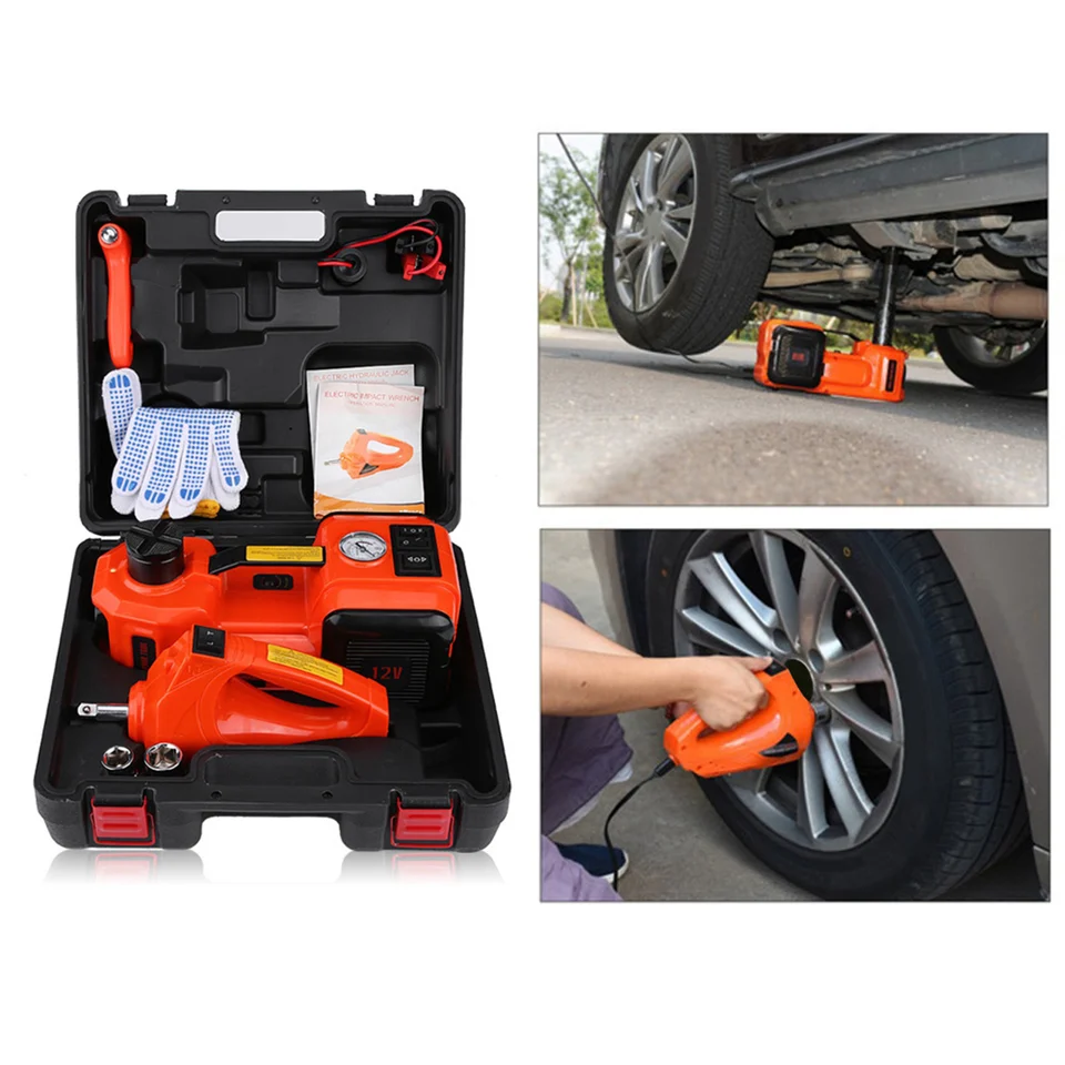 5ton 12V DC automobilový automobil elektrická podlahová podlahová podlahová garáž a núdzové vybavenie automatický elektrický Jack Electric Jack Auto Jack