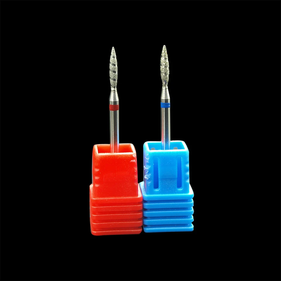 5Types Nový diamantový vŕtačkový vŕtací bit elektrický vŕtač na nechty profesionálne bitky na nechty Bity File Cutters pre manikúru