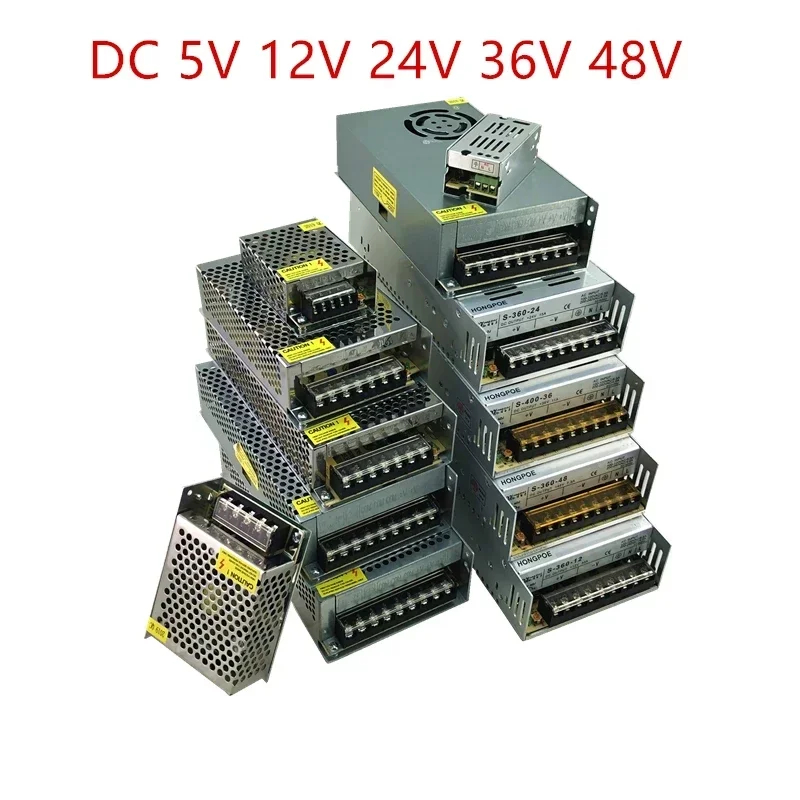 5v 12v 24v 36v napájanie SMPS 5 12 24 36 V AC-DC 220V až 5V 12V 24V 36V 1A 2A 3A 5A 10A 20A 30A 30A SMPS SDING SMPS SMP