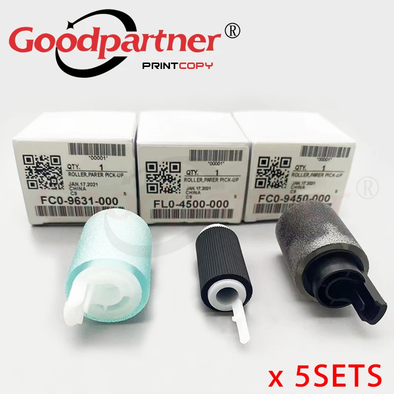 5x FL0-4500-000 FC0-9450-000 FC0-9631-000 Pickup Roller pre Canon ImagePress C60 C700 C800 / IR ADV C7565I C7570I C7580I III III