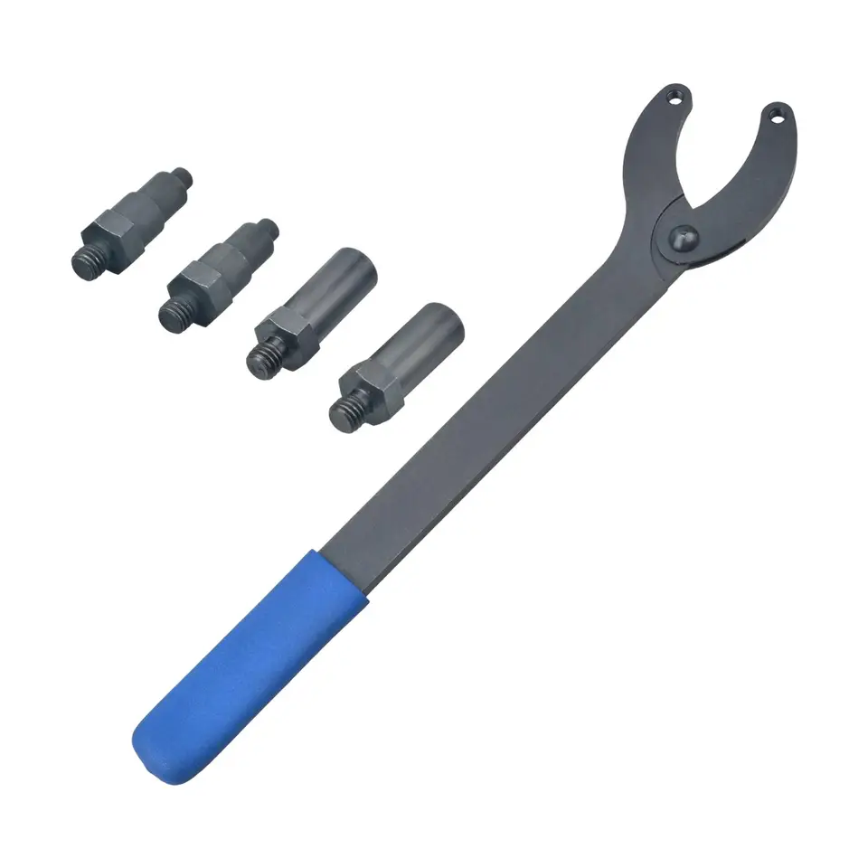 5x Nástroj na zmenu časovacieho pásu pre VW pre Audi Universal Demonsal Demonsal Ocel Ocel 40 mm remeselný remeň Nastavenie kľúča držiak držiaka