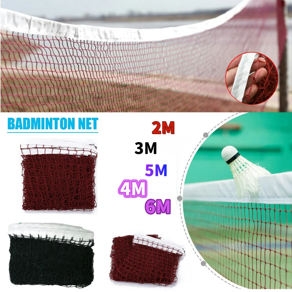 6.1mx0.76m Profesionálny štandardný badminton sieť shuttlecock ôt Cvičenie tenisový športový tréning profesionálny badminton net