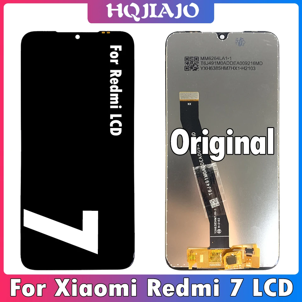 6.26 '' Original for Xiaomi Redmi 7 LCD Display Display Digitalizátor pre redmi7 M1810f6lg M1810F6LH LCD Montáž
