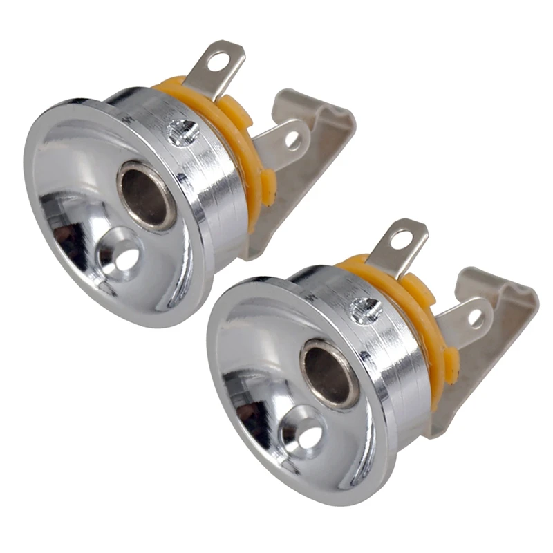 6,35 mm 1/4inch Guitar Jack Plug Socket Výstupná doska pre telecaster TL Guitar Parts príslušenstvo
