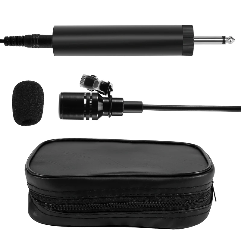 6,5 mm mikrofónový mikrofón pre Erhu saxofón husľový hudobný nástroj Ekologický Lavalier Lapel Micro Micro