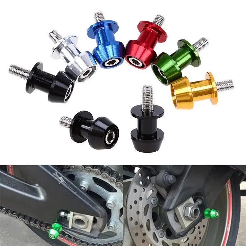 6/8/10 mm motocyklové stojany Swingram Spools Slider CNC stojanová skrutka Swingarm Motorcycle Príslušenstvo