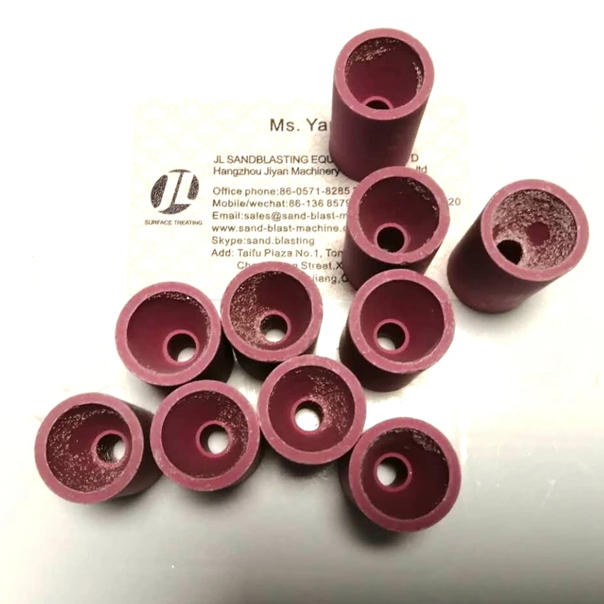6/8x21-22x35mm valcový keramický pieskovník, dýza stĺpca keramická pieskovička Tipy pre JL-1200L Sandblast Gunb Gun