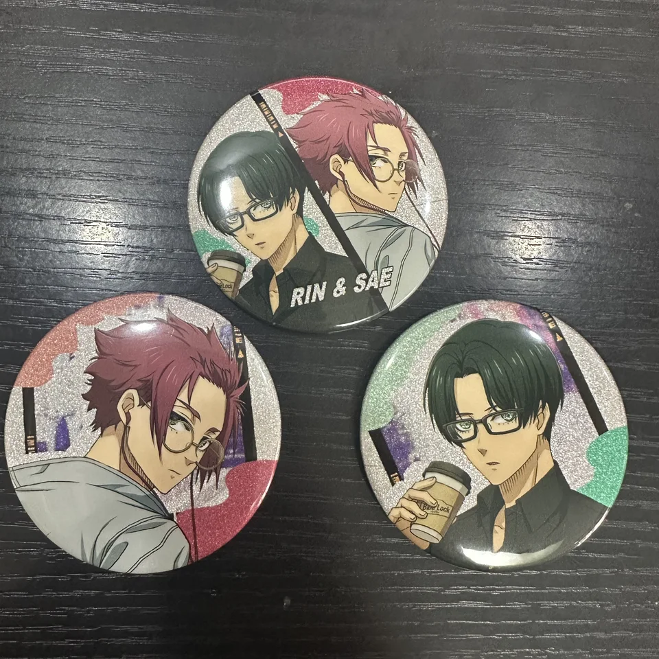 6 cm anime modrý zámok postava Isagi yoichi itoshi sae rin itoshi cosplay kovový odznak kawaii pinov fanúšikovia vianočné darčeky brošňa