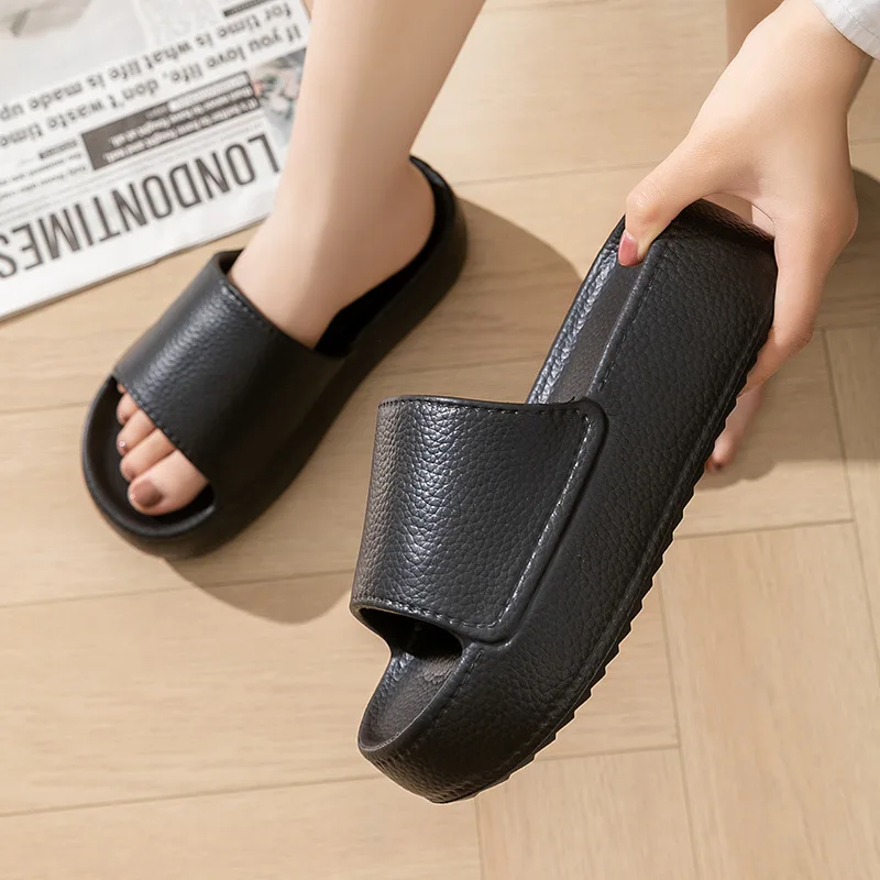 6 cm nová hrubá podrážna výška eva papuče pre ženy módne domáce papuče papuče na leto zvrhnutia