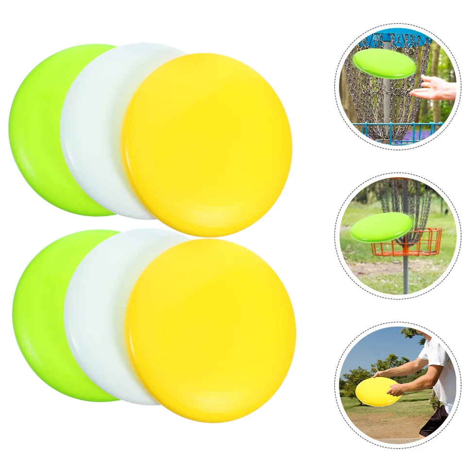 6 ks Golf Pitching Control Tool Outdoor Softball Training Dish Rýchlosť trénera Pe mat dieťa