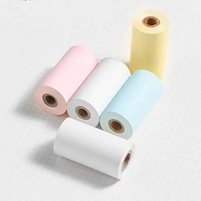 6 roliek Termálna nálepka papier Paper 57 * 30 mm tlač pre peripage A6 vreckovej tepelnej tlačiarne P1/P2 Mini Photo Print Nad