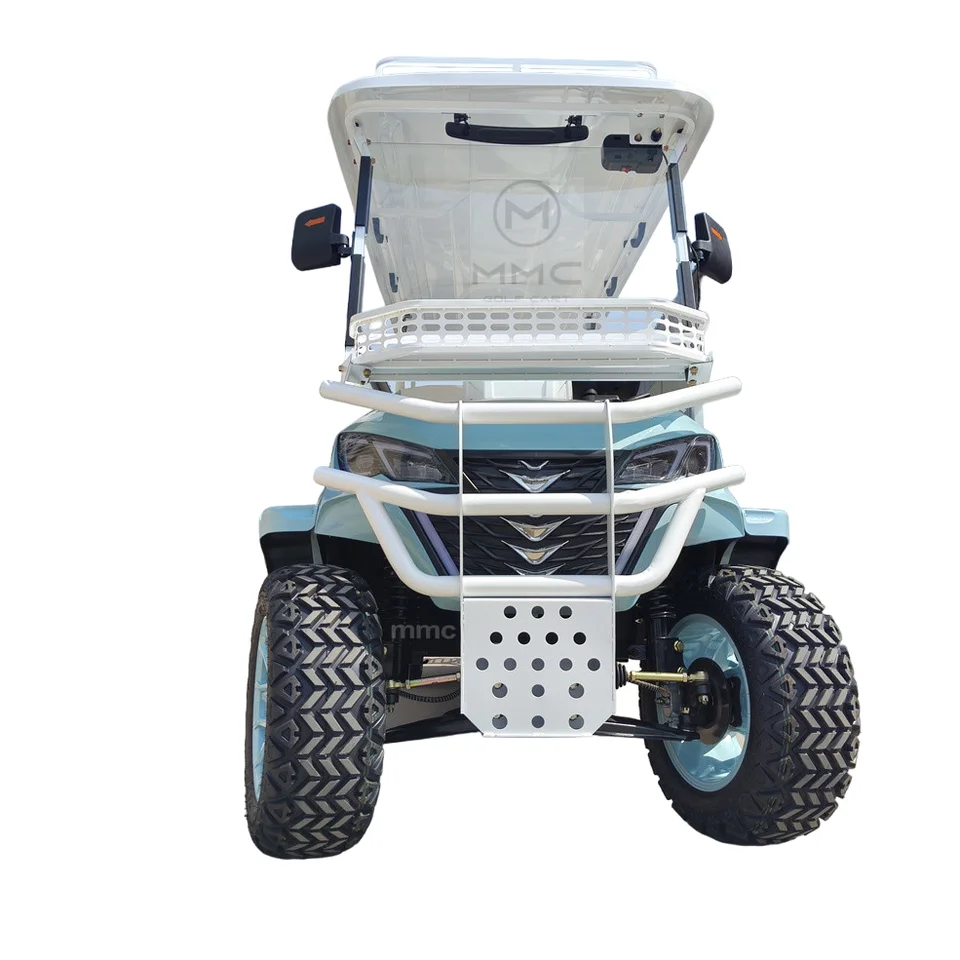6 SEATER 5000W LITHIum BATTERIÁLNA ELEKTRICKÁ GOLF CART PHIPSEESEING SÚBOR 4 KOLESNÉ SOLÁRNEH