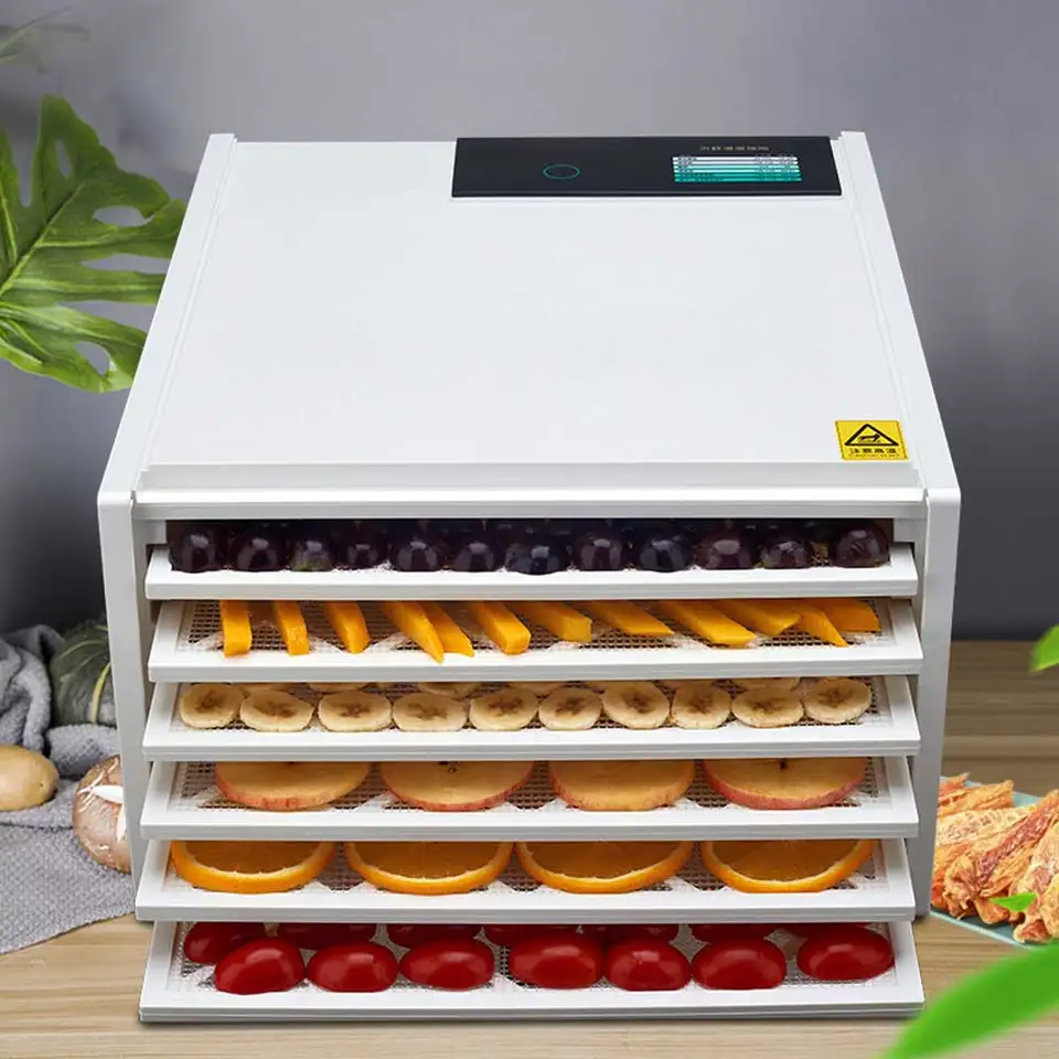 6 vrstiev malé domáce zviera Snack Ducher Dehydrator stroj sušený ovocie Komerčné potraviny Domácnosť Sušička vzduchu