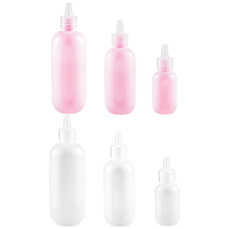 60/150/250 ml doplňovateľná nádoba Kozmetické fľaše Plastové prázdne fľaše Stlačte fľašu Fľašu