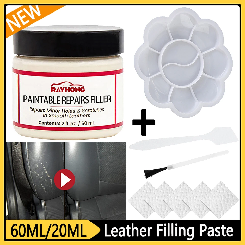 60/20 ml kože Doplnkový komplementárny renovovaný krémová koža na plnenie pasty Pasta Zložená koža Restoration Cream Tears Crack Burns Otvory