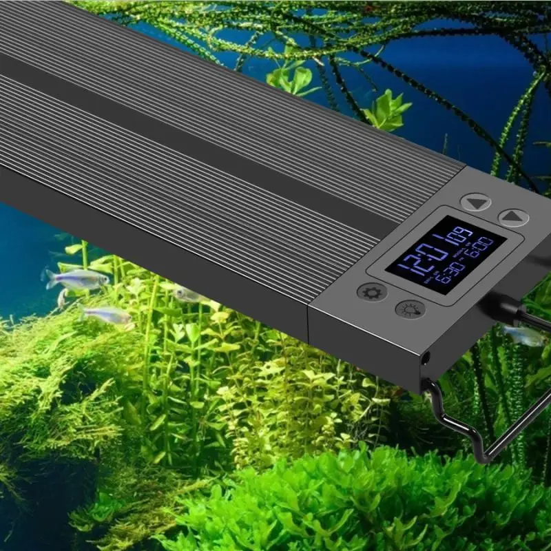 60/90 cm akvárium Light vodotesná rybná nádrž LED svetlo pod vodou Akvárium Decor Lighting Pase Lights Eu Zátka Eu