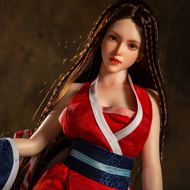 60 cm Solid Silikone Doll Xingluo Animation Anime Anime Role Play Realistic Feel Comfort Kannel High Elasticity Soft PVC Head