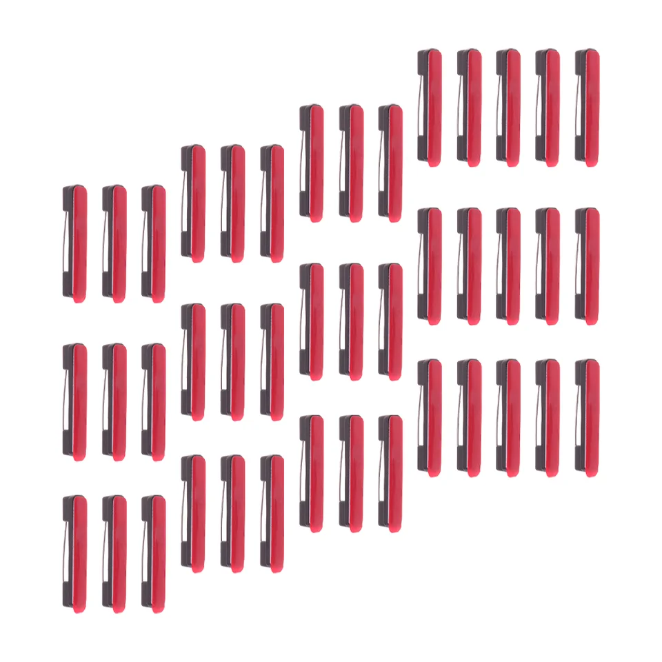 60 ks pin plastový odznak Self-pasívny bar Bezpečnosť taggies insignia korzár Číslo názvu Názov Crafting Blank DIY